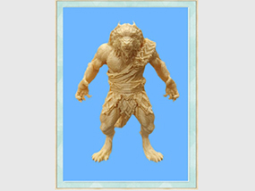 3D打印—狼人模型